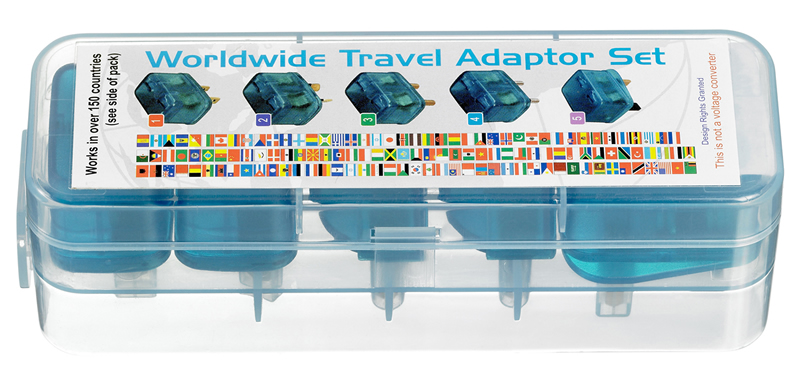 Worldwide Travel Adapter Set