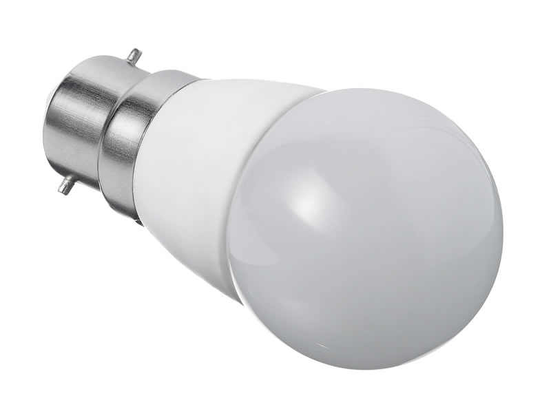 3W LED Globe Shaped Bayonet Bulb - ENER209-DL-B22G | Energy Saving ...